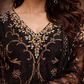 Meher-e- siyaah: Black Beaded outfit- ELBB02