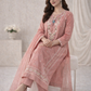 Pink light beaded outfit Agha-Noor (EL0AG1)