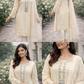 Off White - Thread Work Eid Outfit - ELRR133