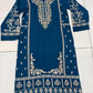 Teal beaded outfit EL0AG4
