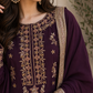 Plum Party Wear-EL03PP