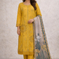 Tawakkal Mustard 3pc outfit (EL08T)