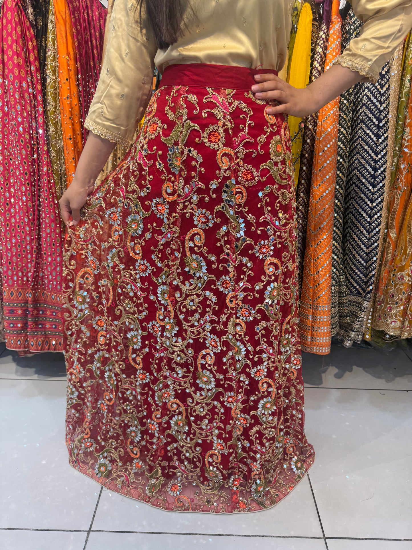 Multicolour lenghas (XS-M)