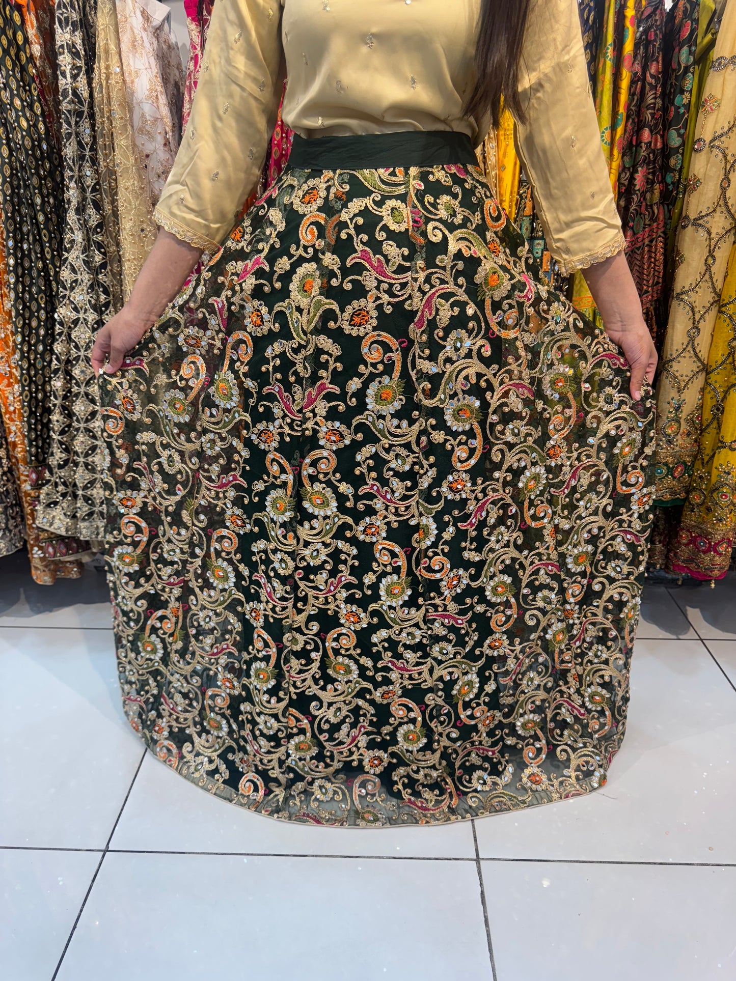 Multicolour lenghas (XS-M)