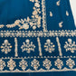 Teal beaded outfit EL0AG4