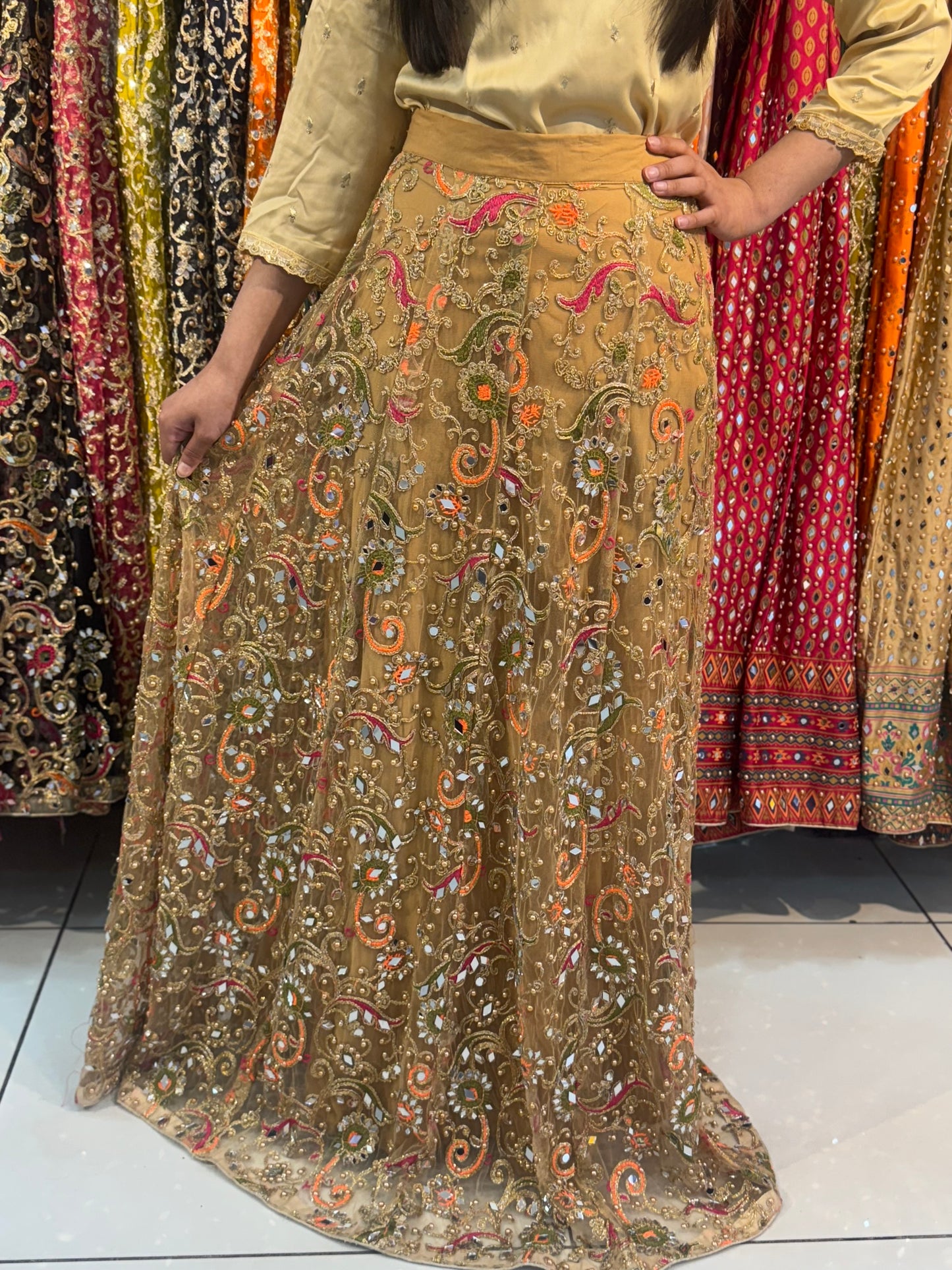 Multicolour lenghas (XS-M)