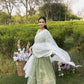 Green 3 piece maxi (cotton) EL0GM