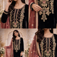 Velvet Formal Wear with bead and thread work ELVT01