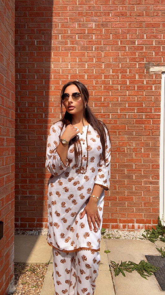 Two Piece Casual Summer Wear