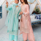 Peachy pink 3 pc cotton outfit (EL0PWT)