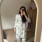 Two Piece Printed Lawsuit, Casual Summer Wear