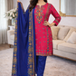 Shaposh Designer Suit in Pink and Blue | Last Change to Buy women suit.
