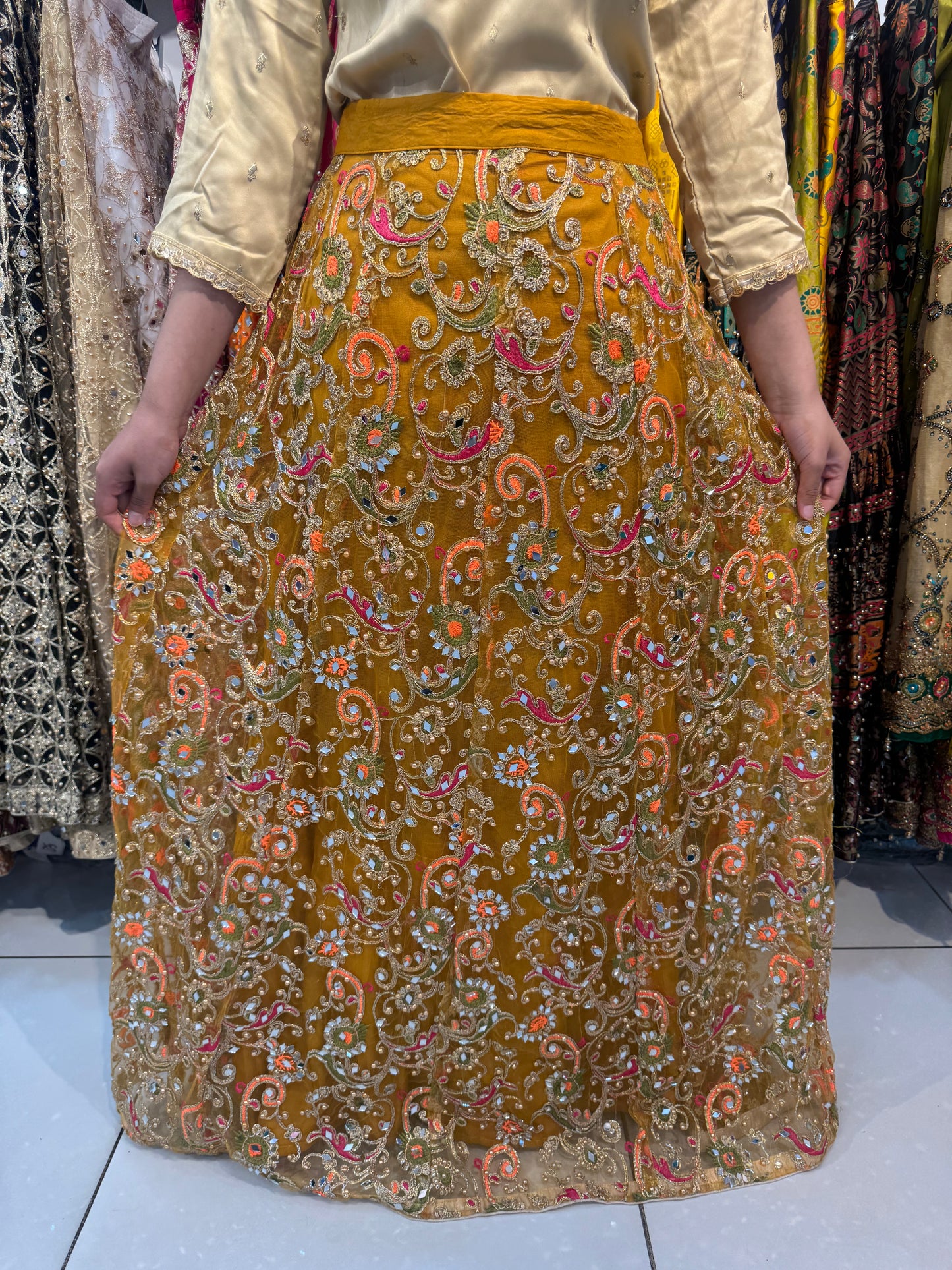 Multicolour lenghas (XS-M)