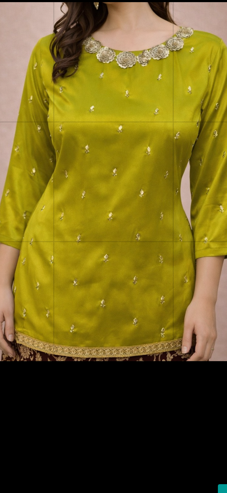 Mehndi Kurtis