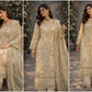 Cream heavy beaded outfit (ELH011)