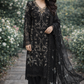 Meher-e- siyaah: Black Beaded outfit- ELBB02