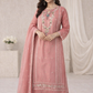 Pink light beaded outfit Agha-Noor (EL0AG1)