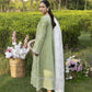 Green 3 piece maxi (cotton) EL0GM
