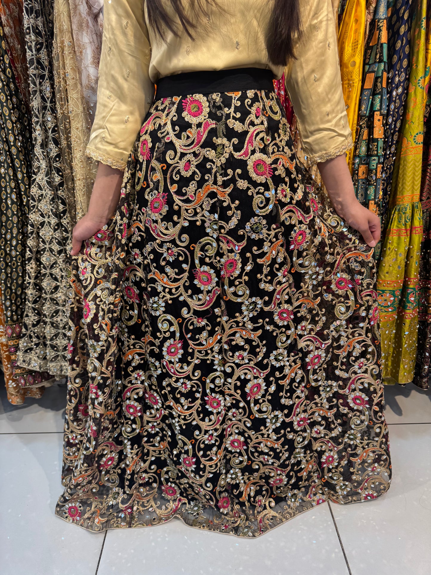 Multicolour lenghas (XS-M)