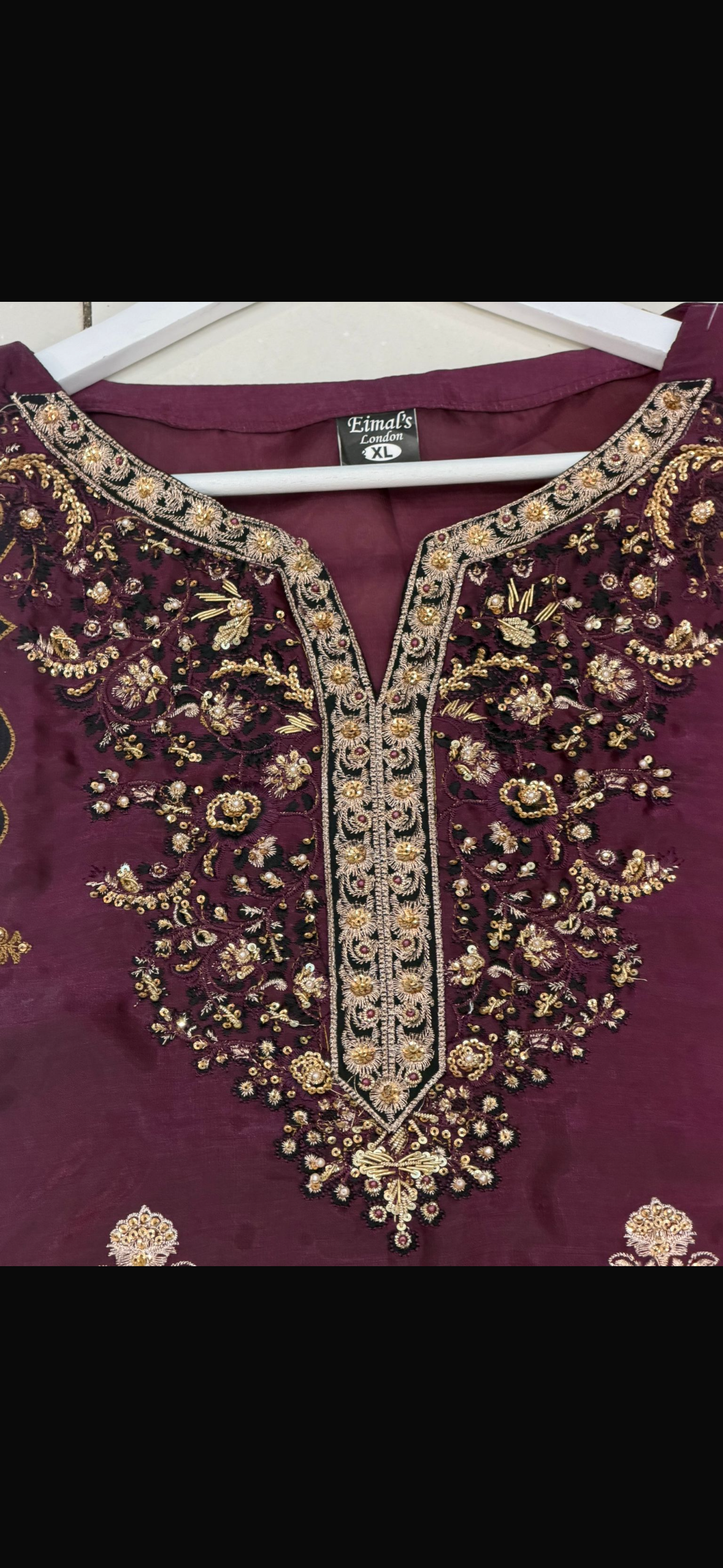 Tawakkal plum ELAJ04 plus size