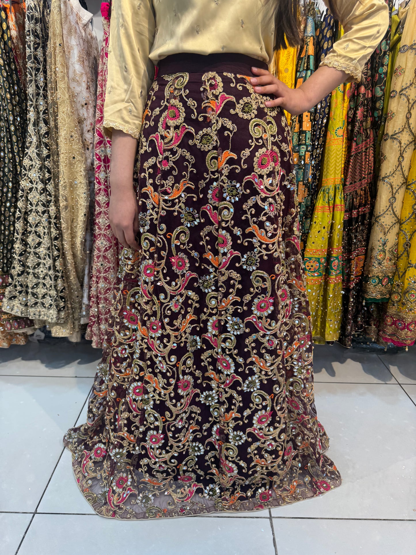 Multicolour lenghas (XS-M)