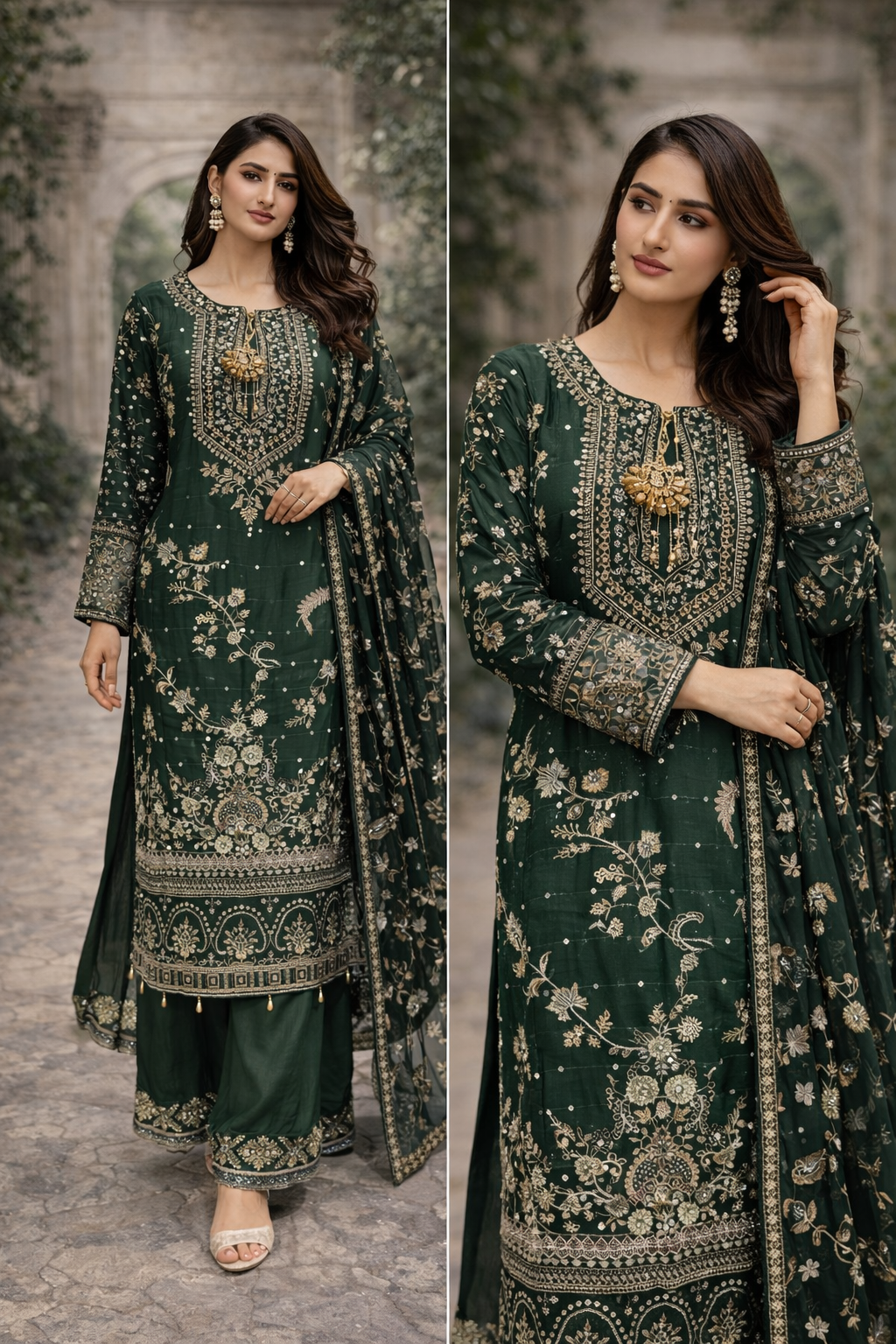 Emerald Royale:Bottle green: ELBG04