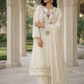 Cream beaded outfit (AghaNoor inspired) EL0AG4