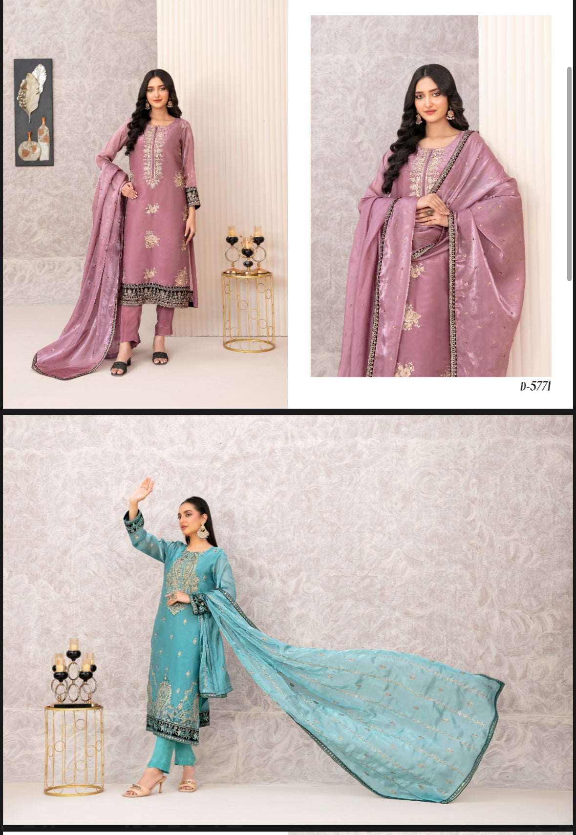 Tawakkal light blue ELAJ03 Plus size