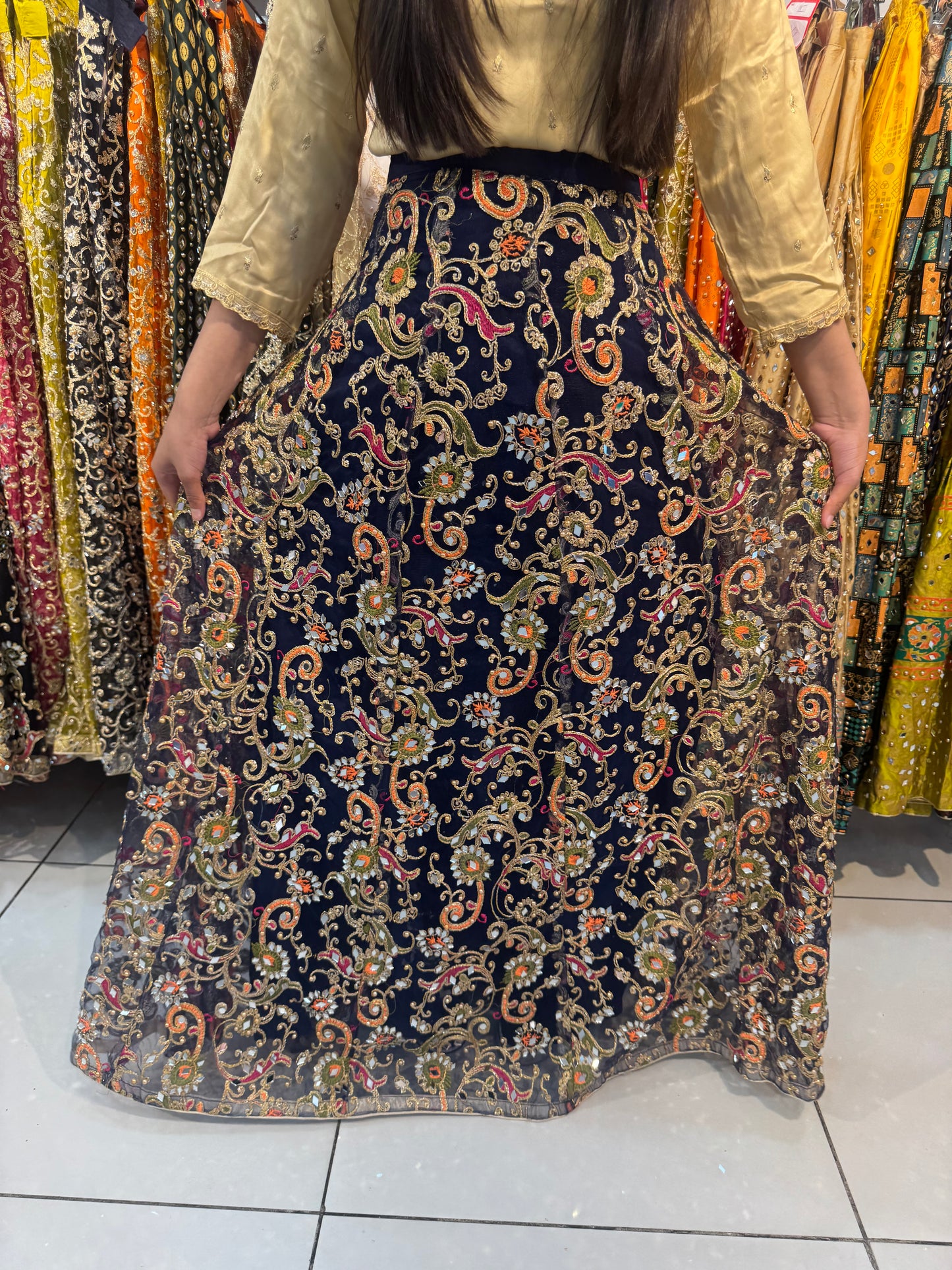 Multicolour lenghas (XS-M)