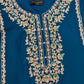 Teal beaded outfit EL0AG4