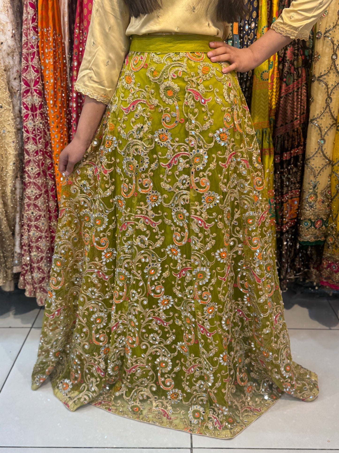 Multicolour lenghas (XS-M)