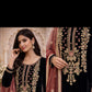 Velvet Formal Wear with bead and thread work ELVT01