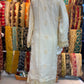 Off White - Thread Work Eid Outfit - ELRR133