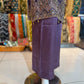 Purple Plazzo Style Outfit with Fully embellished Bead work and stone work Net Shirt and Dupatta