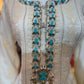 Off White - Thread Work Eid Outfit - ELRR133