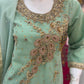 Green Fomal wear - 3 PC - ELRR065