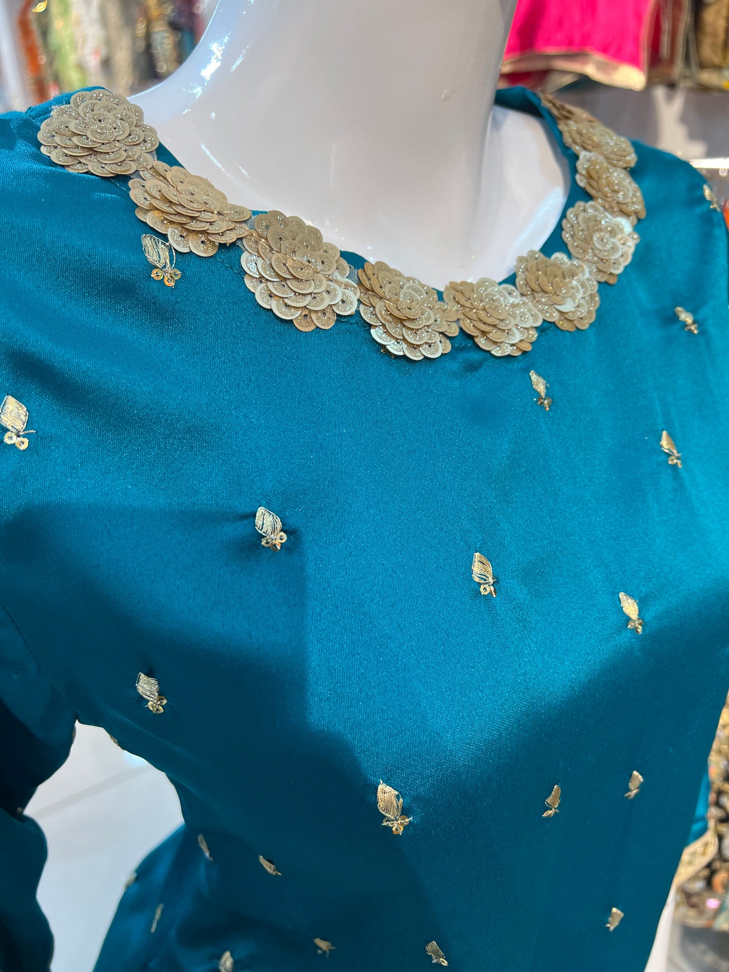 Silk Embroidered Kurtis in Various Colors - ELMWSE001