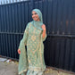 Green Eid Outfit ELEID004