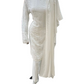 White Thread Work Casual Wear 3 Pc - ELRR017