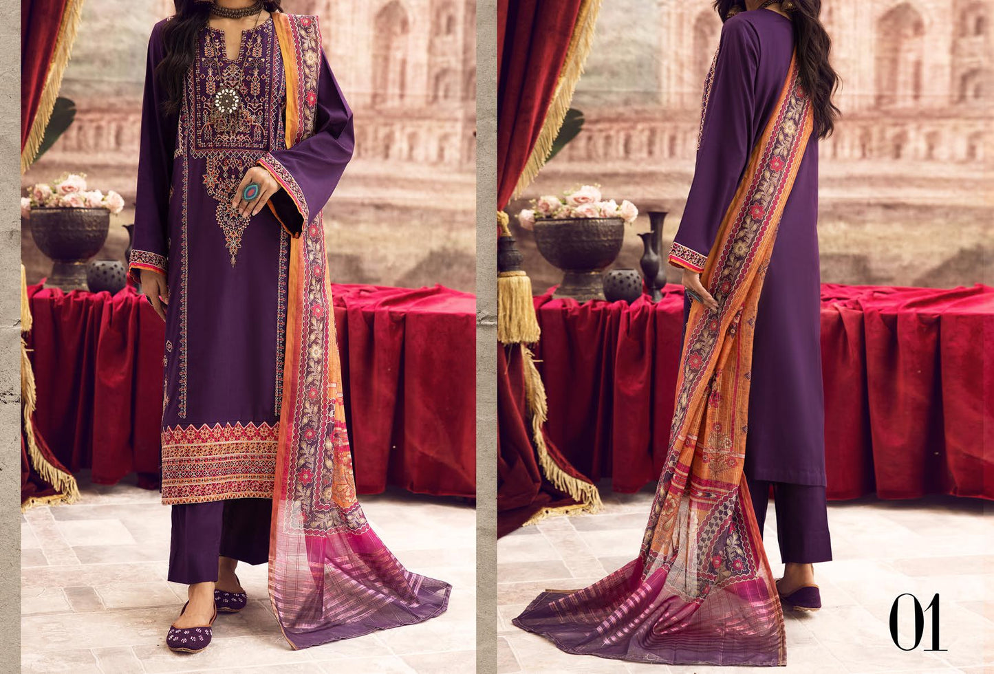 Casuallite Purple Outfit - ELCL007