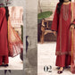 Casuallite Dark Maroon Embroidered Outfit - 3 PC - ELCL008