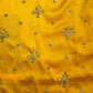 Yellow Satin Silk 2 Pc Formal Wear - ELRR011