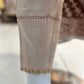 Brown Thread-Work Neckline Casual Wear - ELRR018