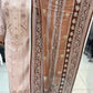 Brown Thread-Work Neckline Casual Wear - ELRR018
