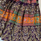 Purple and Orange Mehndi Gharara Set