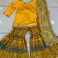 Yellow Gharara Set - Mehndi Wear