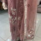Pink 3 pc Heavy Embellished Outfit
