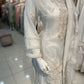 White Heavy Bead work 3 pc outfit
