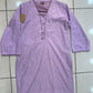 Lilac 1 Pc Chikankari Kurta