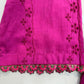 Shocking Pink 1 Pc Chikankari Kurta